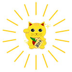 イラスト:金色の招き猫